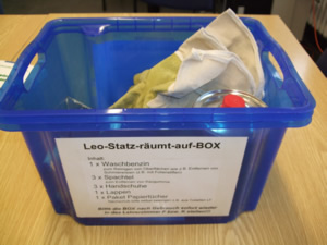 Die "Leo-Statz-räumt-auf-Box"