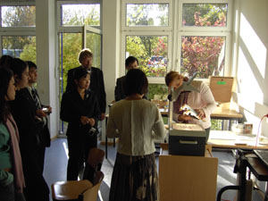 Japanische Delegation in der HPG